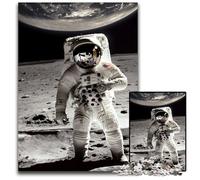 Puzzle da 1000 pezzi in legno dalla Terra alla Luna, puzzle in legno impegnativo, giocattolo rilassante per adolescenti, 50x75CM/19,68x29,52 pollici