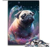 Puzzle da 1000 pezzi in legno,motivo: Carlino Fantasy,per adolescenti e ragazzi,ideale come regalo di compleanno e di festa,50x75cm,decorazione fai da te,regalo per le feste che stimola la mente