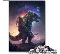 Puzzle da 1000 pezzi in legno raffigurante un drago magico, livello principiante, ideale come regalo di compleanno e per le feste, 50x75cm, attività per adulti e famiglie, regalo fai da te per la casa
