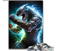 Puzzle da 1000 pezzi in legno raffigurante uno squalo, regalo perfetto per genitori, amanti e amici - età 14+, dimensioni 50x75cm, coinvolgente attività per serate di gioco in famiglia