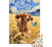 Puzzle Da 1000 Pezzi in Legno, Springer spaniel inglese, Esperienza Unica Di Gioco, Per Chi Ama Le Sfide, Includi La Tua Famiglia in Questa Avventura