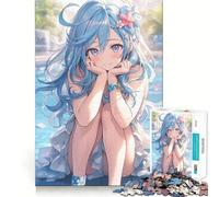 Puzzle da 1000 pezzi in stile anime futuristico per adolescenti,ideale per stimolare la mente,creare un'attività divertente e di alta precisione,perfetta per una pausa rilassante (38x52cm)