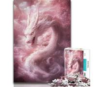 Puzzle da 1000 pezzi in stile cinese con drago per adulti e adolescenti, giochi educativi, decorazioni per la casa, ideale come regalo per tutta la famiglia (38x26cm)