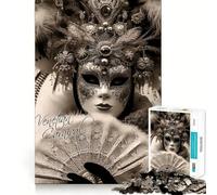 Puzzle da 1000 pezzi "Incantevole Venezia" con incastri perfetti,arte,allenamento mentale,divertimento,relax,gioco,Natale,regalo rilassante (38x26cm)