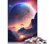 Puzzle da 1000 pezzi "Incanto Celeste", gioco educativo, giocattolo, decorazione per la famiglia, adulti, stimolante (75x50 cm)