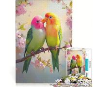 Puzzle da 1000 pezzi "Innamorati in fiore" gioco rompicapo difficile e stimolante regalo di compleanno regalo 38x52cm