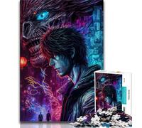 Puzzle da 1000 pezzi "Invasione di mostri" puzzle da 1000 pezzi per adulti e adolescenti allena il cervello e le mani regali per amici e familiari (26x38cm)