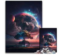Puzzle da 1000 pezzi "Isola Albero" per adulti, regalo perfetto per la festa della mamma, compleanni, Natale, 50x75CM/19,68x29,52 pollici