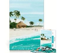 Puzzle da 1000 pezzi Jamaica Ideal Cut Decor Gioco cognitivo Regalo Gioco facile per il tempo libero Regalo di compleanno (38x26cm)