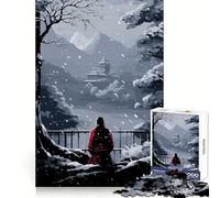 Puzzle da 1000 pezzi "Japan Meditation Pixel Art Teenagers" per adolescenti,stimolante per la memoria,rilassante e per un'attività ricreativa di qualità (38x26cm)