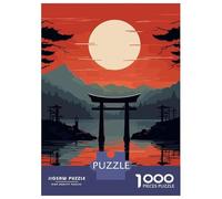 Puzzle Da 1000 Pezzi Japanese Gate Puzzle Per Adulti Gioco Rompicapo Migliora La Memoria Ideale Come Regalo Per Tutta La Famiglia 52x38cm/1000pcs