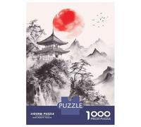 Puzzle Da 1000 Pezzi Japanese Landscape Wall Art Puzzle Per Adulti Gioco Rompicapo Vacanza A Casa Ammazzare Il Tempo Offerta Come Regalo Per Tutta La Famiglia 70x50cm/1000pcs