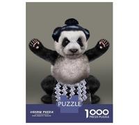 Puzzle Da 1000 Pezzi Japanese Sumo Giant Panda Puzzle Per Adulti Gioco Rompicapo Migliora La Memoria Regali Unici Per Compleanno E Natale 38x26cm/1000pcs
