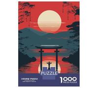 Puzzle Da 1000 Pezzi - Journey to The Gate Puzzle Per Adolescenti Gioco Rompicapo Antistress Offerta Regalo Per Tutta La Famiglia 70x50cm/1000pcs