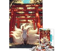 Puzzle da 1000 pezzi Kitsune Mystic Gateway Portal - Giochi rilassanti e coinvolgenti per coltivare la pazienza - Ottimo regalo di compleanno (Dimensioni 50x75cm)
