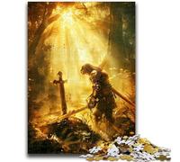 Puzzle da 1000 pezzi Knight, per età 14+, decorazione da parete, compleanno e Natale, 50x75cm