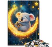 Puzzle da 1000 pezzi Koala Baby per adolescenti, giocattoli educativi per l'apprendimento, giochi per famiglie, regali per amici e parenti (38X26cm)
