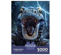 Puzzle Da 1000 Pezzi Komodo Dragon Lightning Puzzle Per Adulti Gioco Rompicapo Migliora La Memoria Regali Unici Per Compleanno E Natale 70x50cm/1000pcs