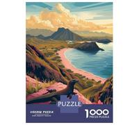 Puzzle Da 1000 Pezzi Komodo Island Puzzle Per Adulti Gioco Pratico Sfida Difficile Interazione Genitore-figlio 70x50cm/1000pcs