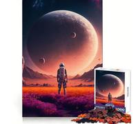 Puzzle da 1000 pezzi "La bellezza dell'ignoto" per adolescenti, gioco per allenare la mente, rilassante, evasione artistica, regalo premuroso 50x75cm
