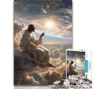 Puzzle da 1000 pezzi La croce di Gesù Puzzle da 1000 pezzi per adulti e ragazzi, allena il cervello e le mani, regali per amici e familiari 50x75cm