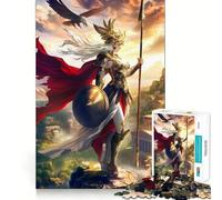 Puzzle da 1000 pezzi "La Dea della Guerra" per adulti, puzzle di memoria, sollevamento lento, divertimento, assemblaggio dell'immagine, regalo creativo 38x26cm