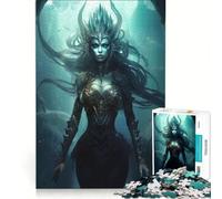 Puzzle da 1000 pezzi "La Fanciulla dell'Abisso" gioco rompicapo difficile e stimolante regalo di compleanno regalo 38x52cm