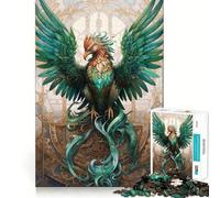 Puzzle da 1000 pezzi "La Fenice Risorta" per adulti, ideale per rafforzare la memoria, per il tempo libero e il divertimento, con bordi di qualità e un regalo elegante (38x52cm)