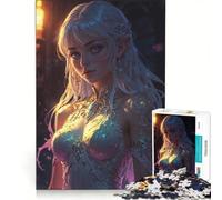 Puzzle da 1000 pezzi "La figlia degli inferi", gioco per famiglie, regalo di compleanno, con poster e foglio di curiosità abbinati 50x75cm