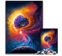 Puzzle da 1000 pezzi "La fine dell'universo" per adulti, gioco interattivo in legno per famiglie, decorazione fai da te per la casa, rompicapo regalo 50x75CM/19,68x29,52 pollici