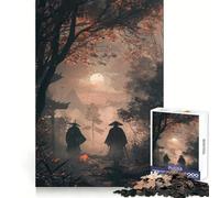Puzzle da 1000 pezzi "La foresta della confraternita dei samurai" per adulti ideale per migliorare la memoria per un piacevole momento di relax un'opera d'arte da assemblare e collezionare (38x26cm)