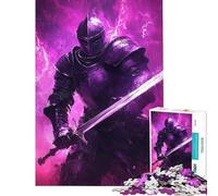 Puzzle da 1000 pezzi "La Furia del Cavaliere Oscuro" per adolescenti stimola la memoria sfida educativa regalo per amici e familiari 38x26cm