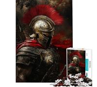 Puzzle da 1000 pezzi "La furia del gladiatore" gioco rompicapo stimolante giocattolo educativo per uomini e donne (dimensioni 38x52cm)