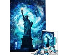 Puzzle da 1000 pezzi "La Libertà tra le Stelle" sfida per l'intelligenza giocattolo avvincente gioco educativo decorazione per la casa regalo di compleanno (dimensioni 75x50cm)