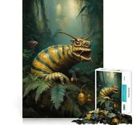 Puzzle da 1000 pezzi "La lumaca tigre surreale" per adulti, gioco di logica e intrattenimento rilassante, pezzo d'arte di alta qualità 38x52cm