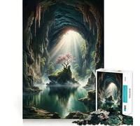Puzzle da 1000 pezzi "La Maestà della Natura" per adolescenti, un rompicapo che stimola la mente, allevia la tensione e dona un tocco artistico, un regalo di alta qualità (38x52cm)