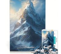 Puzzle da 1000 pezzi "La Montagna Magica" giocattolo educativo gioco di velocità manuale con pezzi di forma casuale completamente ad incastro 50x75cm