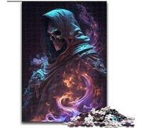 Puzzle da 1000 pezzi "La morte è fatta di polvere", in legno, rompicapo stimolante per adolescenti, divertente serata di giochi in famiglia, 1000 pezzi(50x75cm)