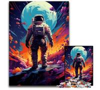 Puzzle da 1000 pezzi La psichedelia colorata dei viaggi spaziali Puzzle difficili per adulti Attività per famiglie Fai da te Decorazione per la casa Regalo per le vacanze 1000 pezzi (75x50 cm)