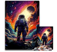 Puzzle da 1000 pezzi La psichedelia colorata dei viaggi spaziali Puzzle difficili per adulti e adolescenti Serata di giochi in famiglia Idea regalo stimolante per il cervello 1000 pezzi (75x50 cm)