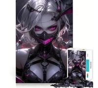 Puzzle da 1000 pezzi "La ragazza schiava" per adolescenti, gioco per esercitare la mente, momento di condivisione, taglio di precisione, pezzo da collezione 38x52cm