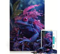 Puzzle da 1000 pezzi "La rana freccia avvelenata" per adolescenti, gioco di esercizi mentali, momento di condivisione, taglio di precisione, pezzo da collezione 50x75cm