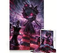 Puzzle da 1000 pezzi "La Regina degli Scacchi" per Adolescenti, Gioco di Puzzle per Pensare Intelligente, Semplice e Divertente, Taglio Preciso, Scegli il Desiderio di Babbo Natale 50x75cm