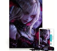 Puzzle da 1000 pezzi "La Regina dei Vampiri" per adolescenti, gioco di logica e divertimento rilassante con bordi lisci, regalo creativo 38x52cm