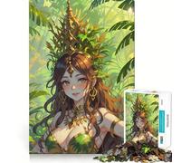 Puzzle da 1000 pezzi "La Regina della Foresta" per adolescenti, gioco di logica e abilità, antistress, taglio preciso, regalo perfetto 50x75cm