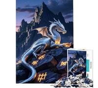 Puzzle da 1000 pezzi "La Sentinella d'Argento" per compleanno decorazione murale natalizia giocattolo educativo per ragazzi dai 14 anni in su (38x52cm)