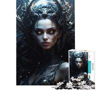 Puzzle da 1000 pezzi "La Signora della Notte" Difficile e stimolante Analisi e logica Gioco educativo Adatto a persone dai 14 anni in su 38x26cm