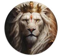 Puzzle da 1000 pezzi "La stirpe del Re Leone", puzzle da 1000 pezzi per adulti, rompicapo impegnativo per adolescenti, divertimento per famiglie, regalo fai da te per la casa, 67,5x67,5 cm
