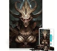 Puzzle da 1000 pezzi "La Strega Cattiva" per adulti, puzzle di memoria, sollevamento lento, divertimento, assemblaggio dell'immagine, regalo creativo 38x52cm