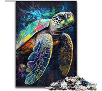 Puzzle da 1000 pezzi "La tartaruga paziente", puzzle fai da te da 1000 pezzi, gioco di ingegno stimolante, attività interattiva per famiglie (dimensioni 50x75cm)
